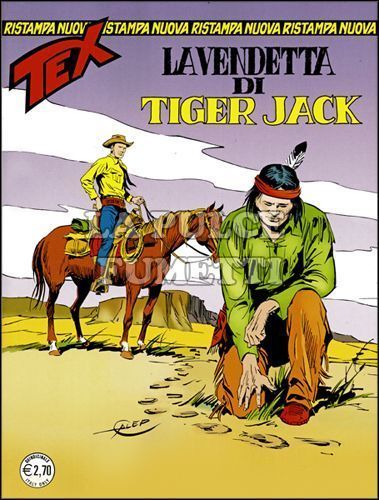 TEX NUOVA RISTAMPA #   289: LA VENDETTA DI TIGER JACK